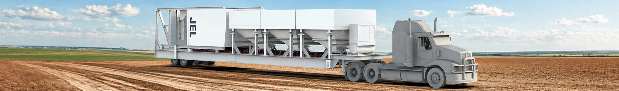 Customize your JEL batch plant for mobile ready mix use. Mobile Ready Mix Batch Plant Manufacturer