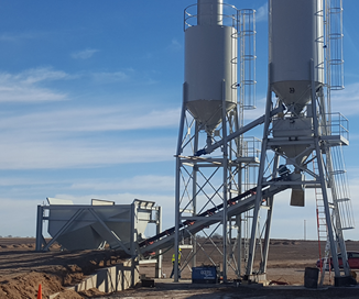 Stationary Concrete Batching Plant for Sale