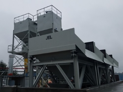 Decumulator High Production Ready Mix Concrete Batch Plant