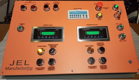 Manual Control System for Concrete Batch Plant