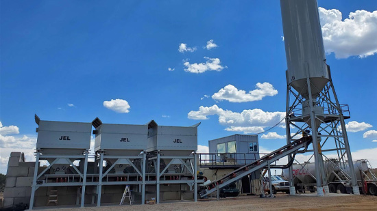 Dry Ready Mix Stationary Batching Plant Manufacturer
